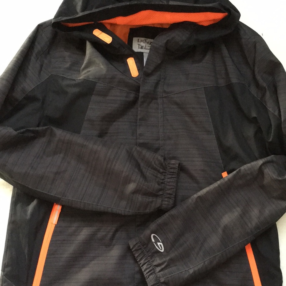 C9 Champion black nylon hoodie